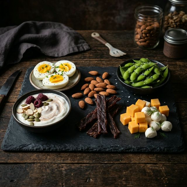 High protein low sugar snacks